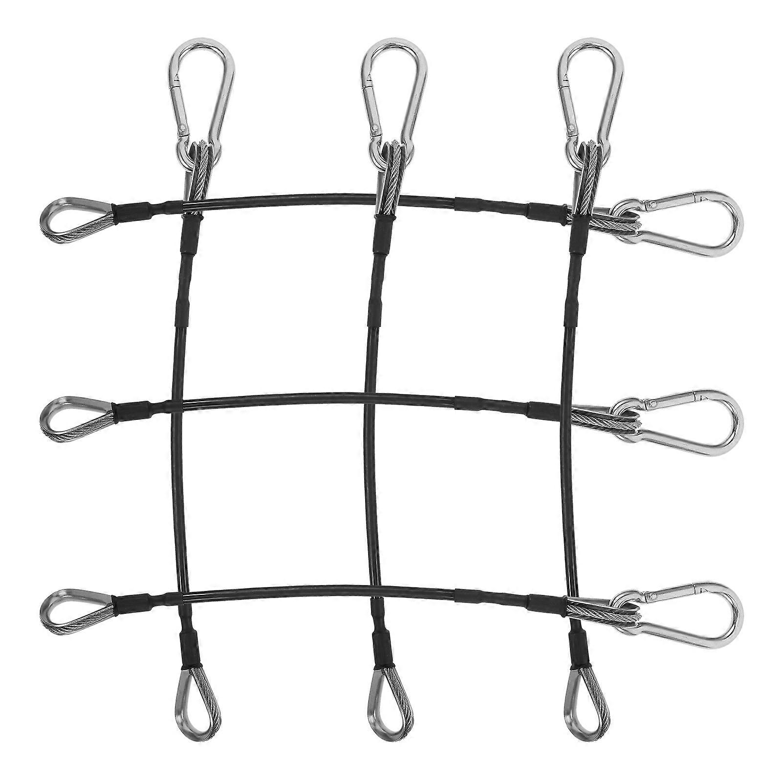 Fitness Pulley Cable Cable Attachments for Home Workout Durable Cable 6Pcs