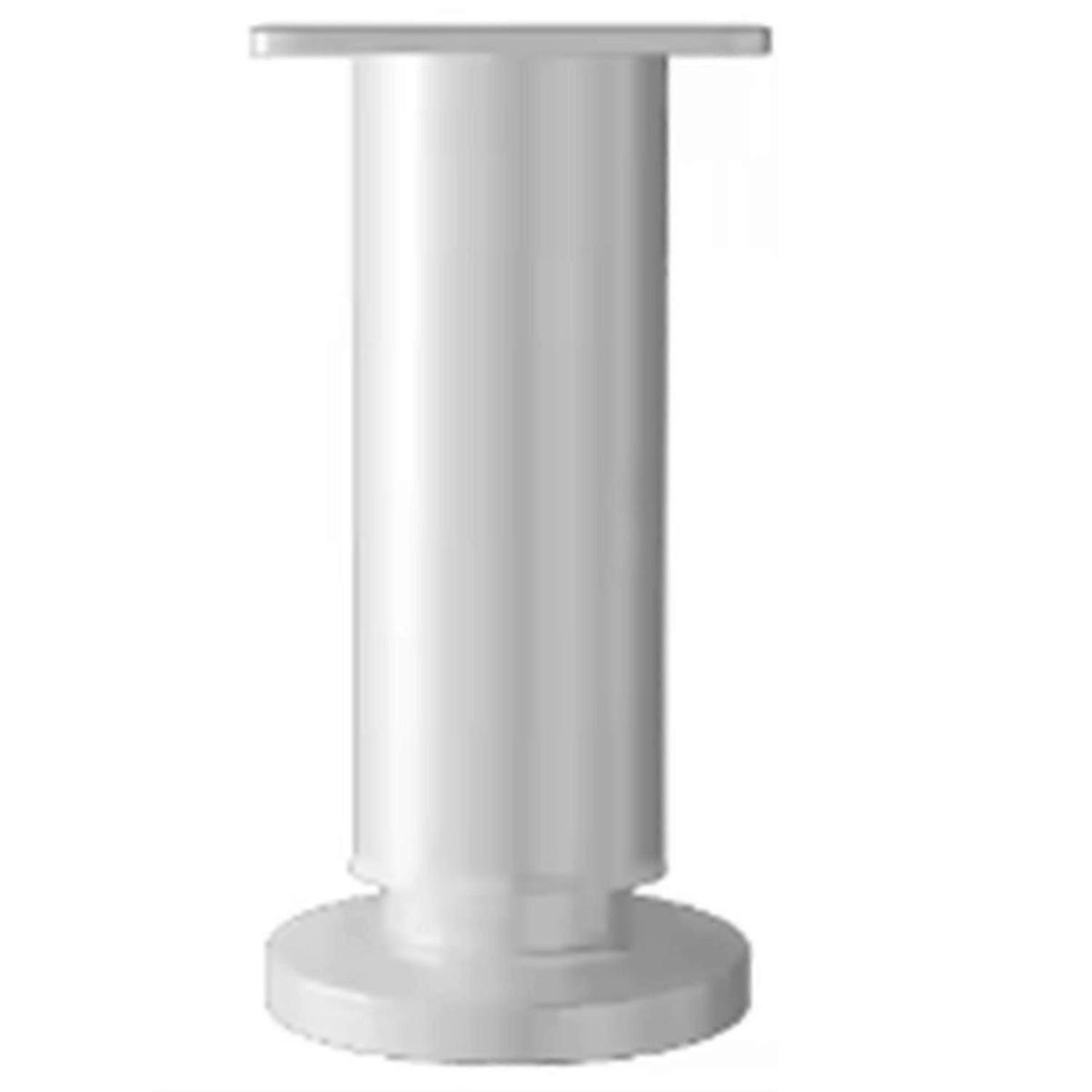 Adjustable Height Furniture Support Legs for Bed Frame for Bed/Sofa/Cabinet/Couch/Table White 12-18c
