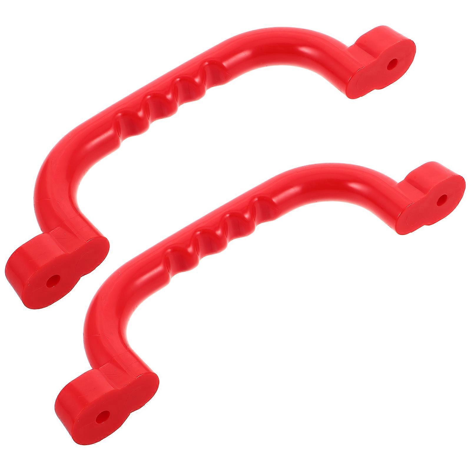 Climbing Accessory Playground Safety Handles Easy Installation Comfortable Grip 1 Pair