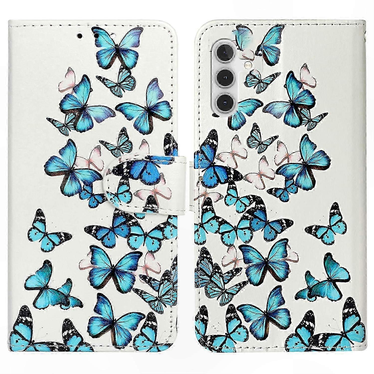 Galaxy A36 5G Case, PU Leather Flip Cover with Pattern Design