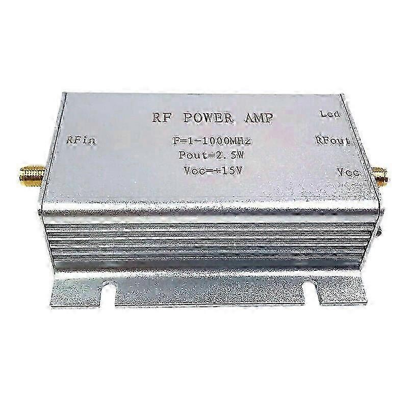 1-1000Mhz 2.5W Rf Power Amplifier For Hf Fm Transmitter Vhf Uhf Rf Ham Radio