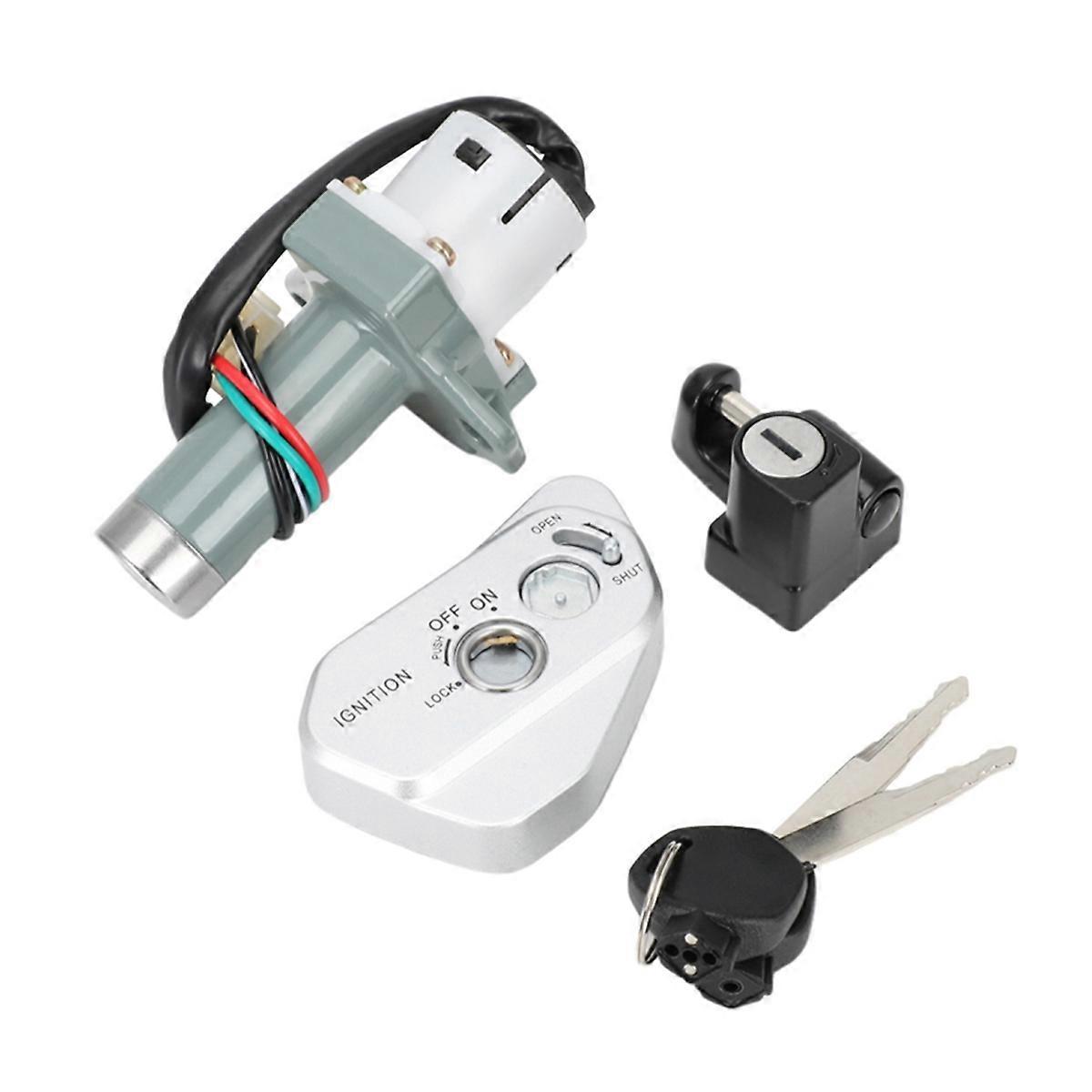 Motorcycle Ignition Lock Cylinder Kit Assembly