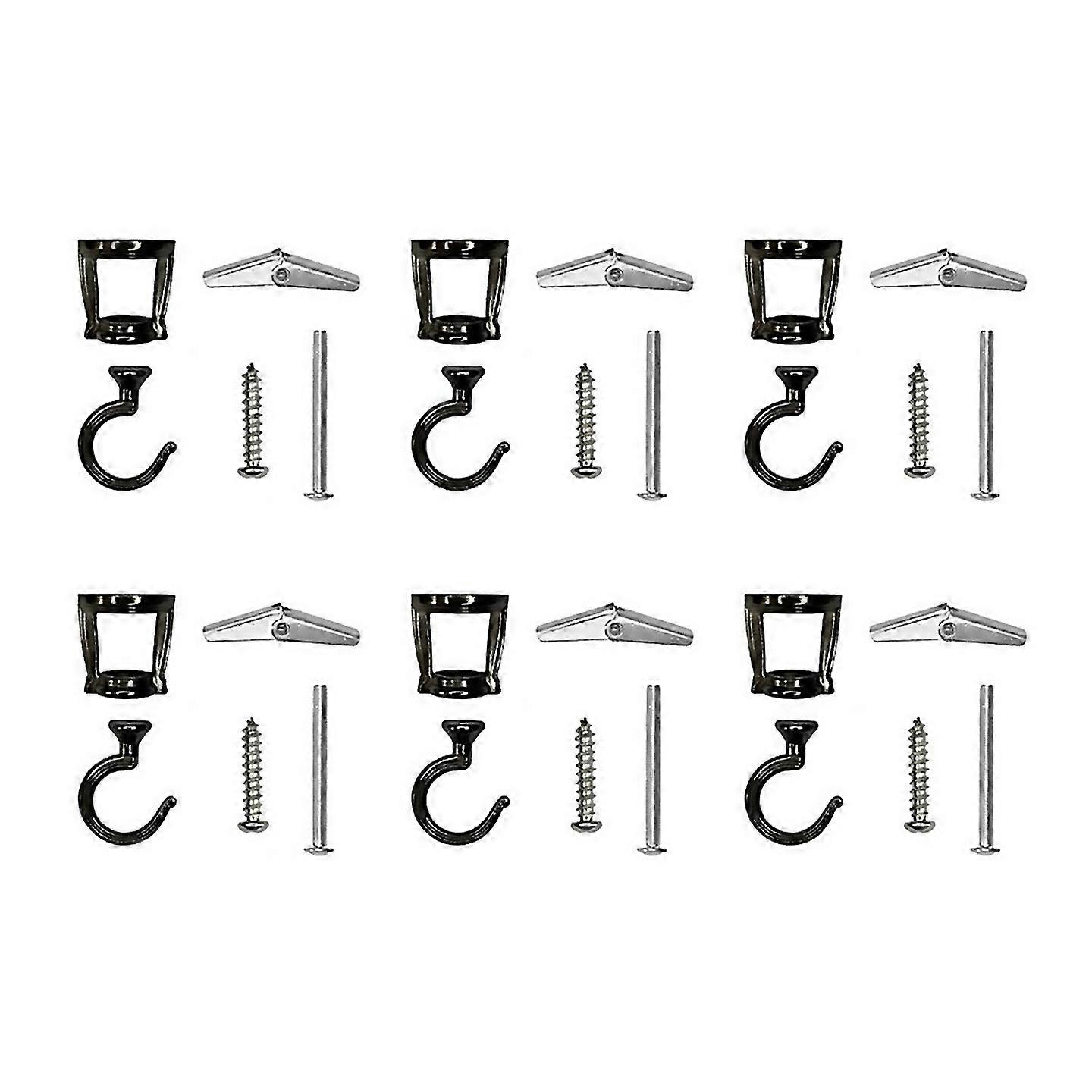 For 6 Pcs Ceiling Hooks For Hanging Plants For Hanging Birdfeeders