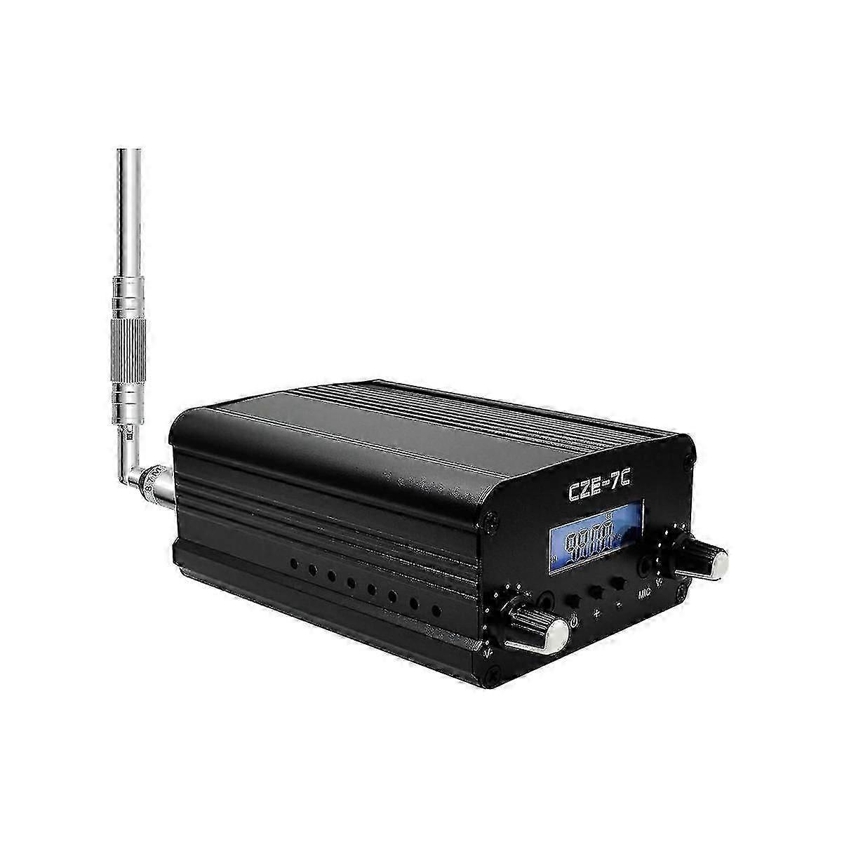 CZE-7C 7W Long Range FM Transmitter compatible with Drive-in Church, School & Supermarket Events, Light Shows C