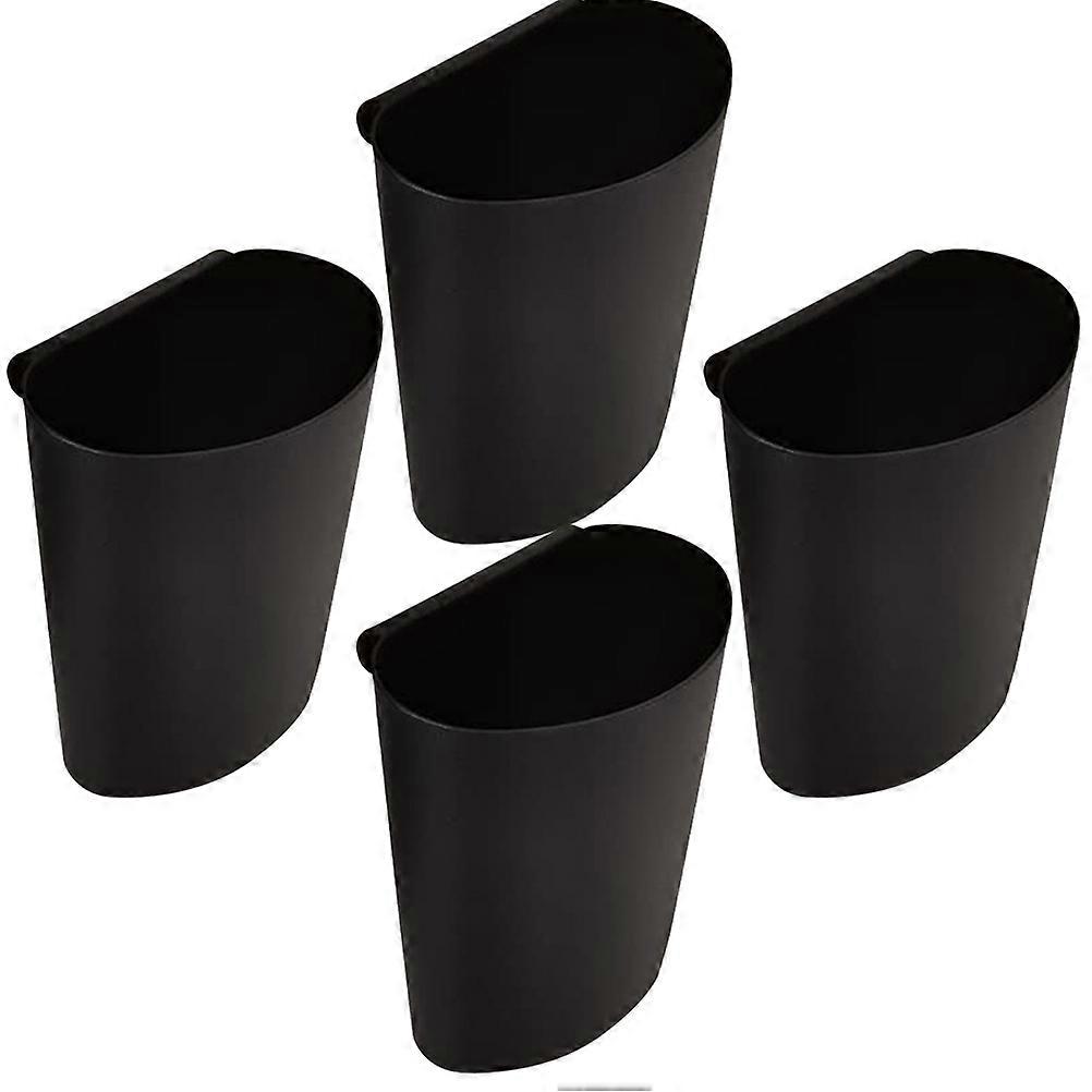 Hanging Basket for Salon Cart Storage Container 16Pcs Black Plastic