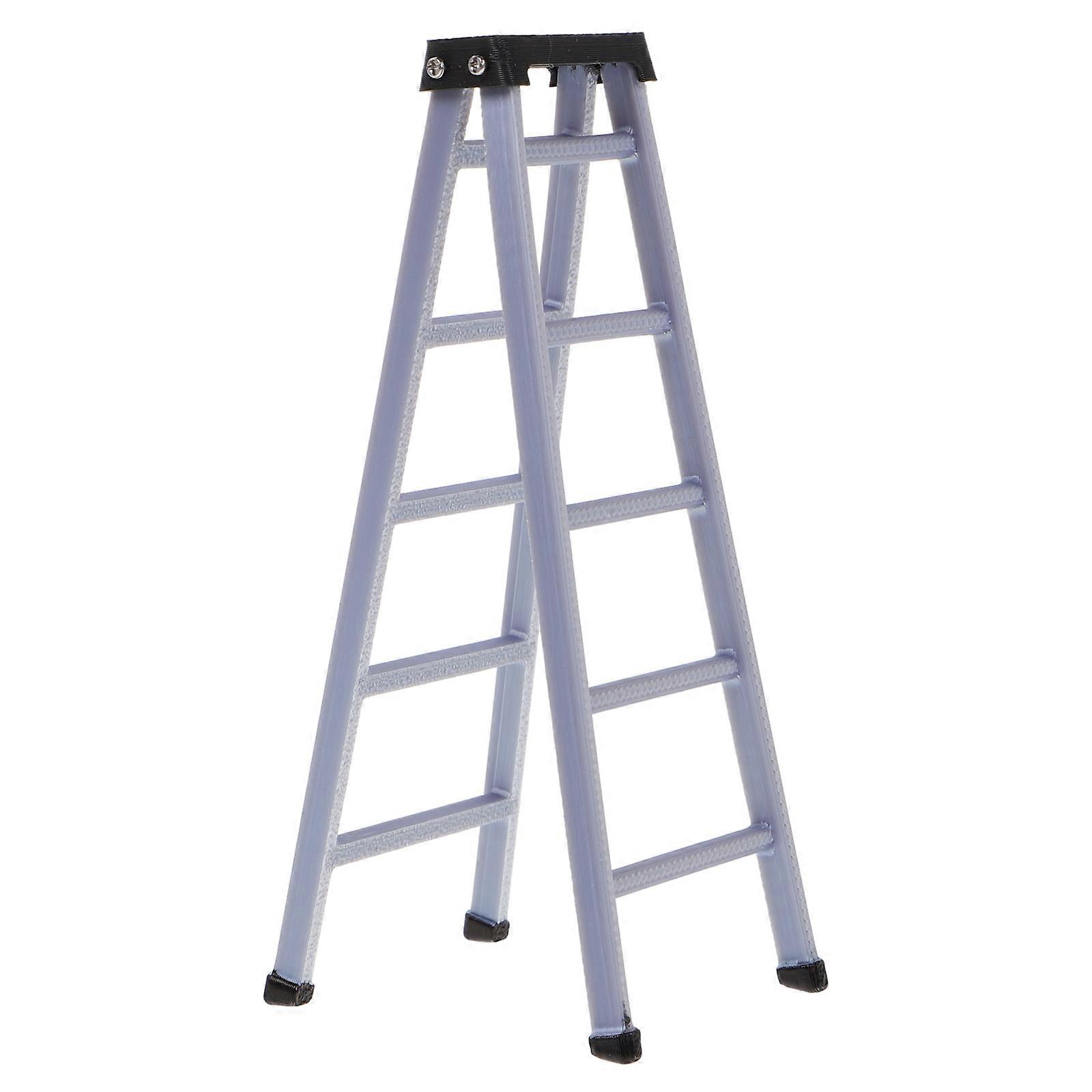 Miniature Ladder Decorative Dollhouse Step Stool for Dollhouse 4Pcs Set
