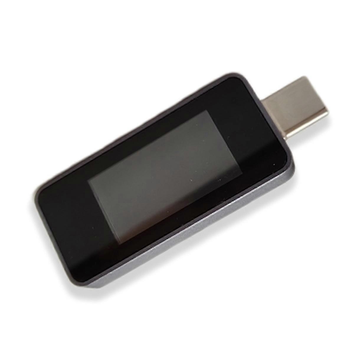 Power Meter Color Screen Fast Charging Tester Voltage and Current Meter 8A Gravitational Rotation Te