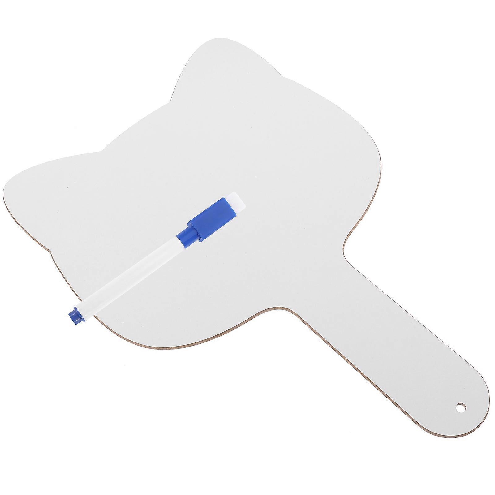 Classroom White Boards Handheld Answer Paddle for Students 3Sets