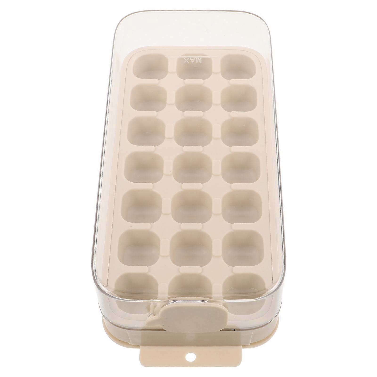 Silicone Ice Cube Tray for Ice Making with 2Pcs Mold for Kitchen Use