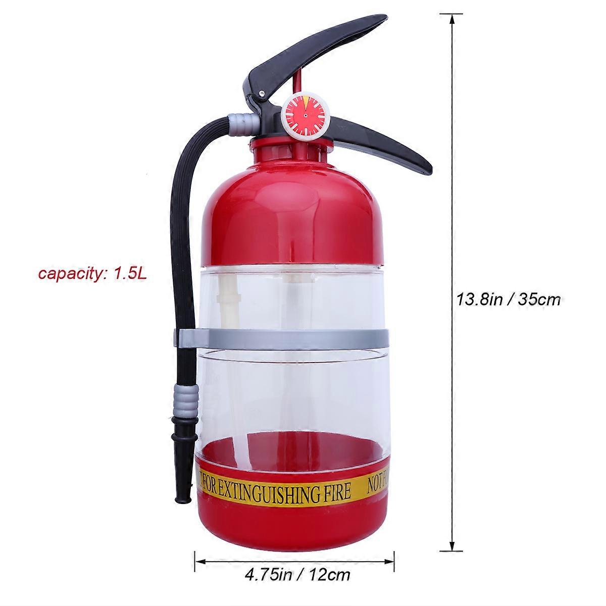 Liquid Dispenser Fire Extinguisher Style for Beer and Wine 1500ml