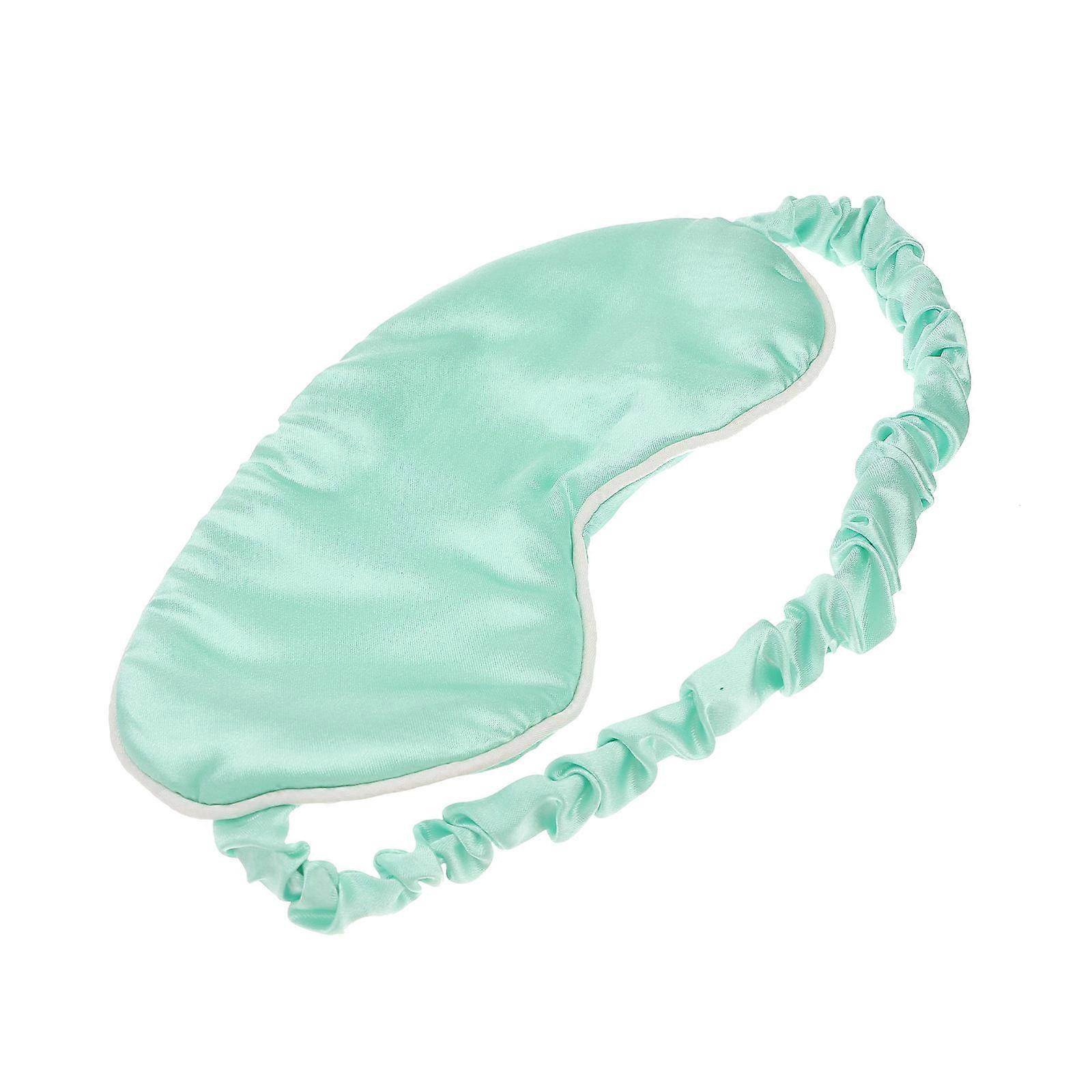 Imitation Silk Eye Mask Set 2Pcs Ideal For Men Women Rectangular Shape Comfortable Sleeping Quality