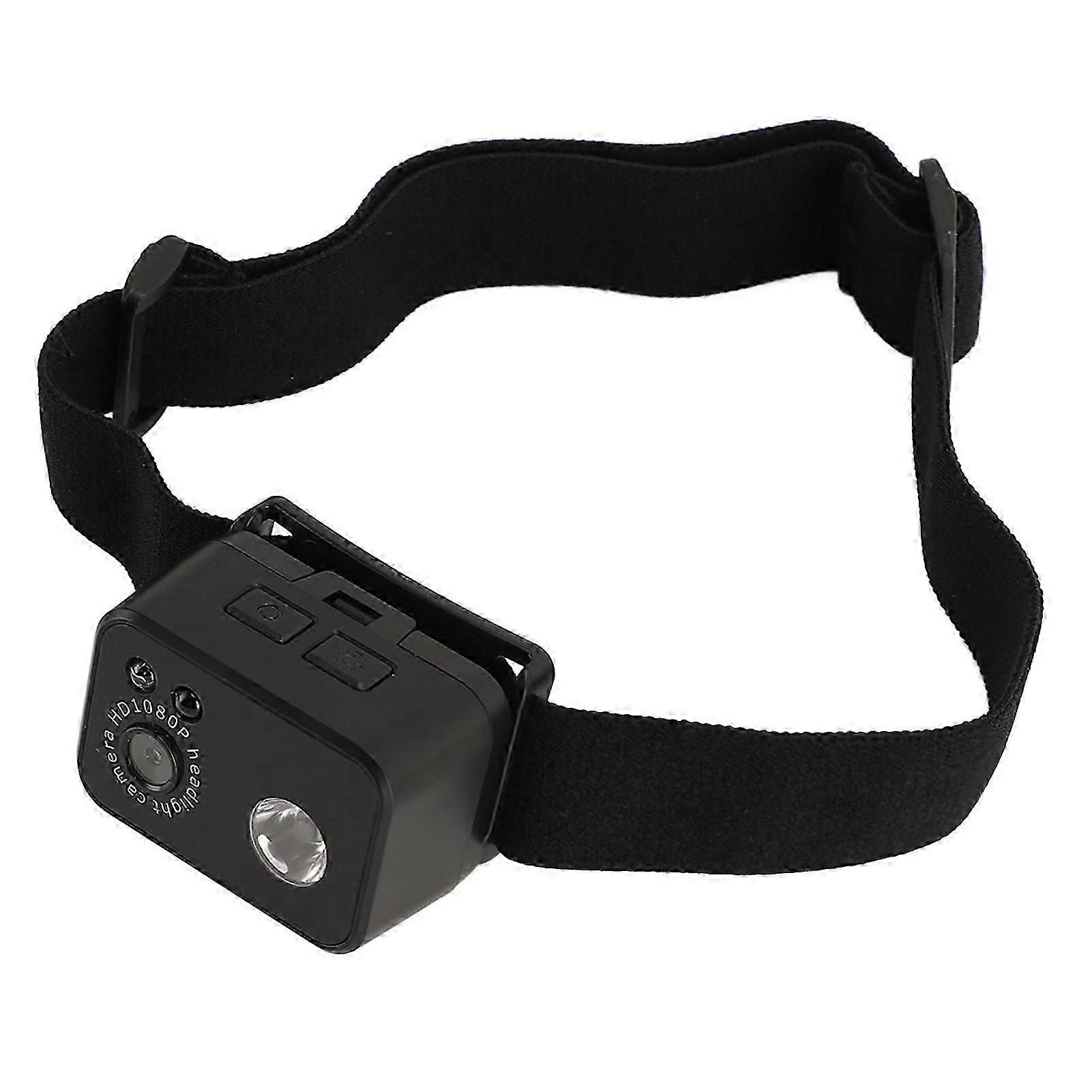 For Action Camera Head Mount Night Light 1080p 2.0m Cmos Sensor Support 128gb