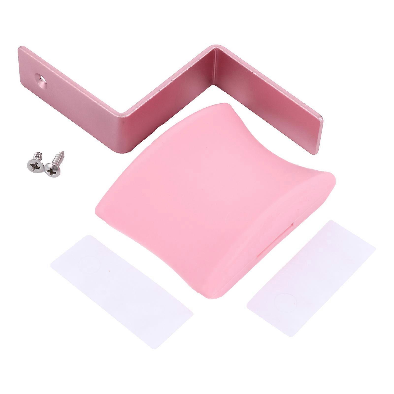 Silicone Headset Holder Mount for Office Use with Adhesive Rectangular Shape 2Pcs