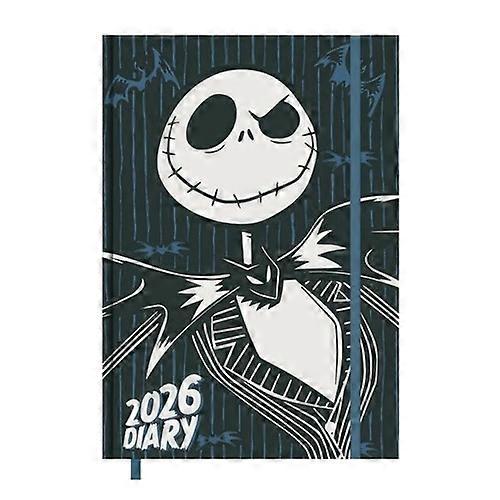The Nightmare Before Christmas 2026 Jack and Sally A5 Diary