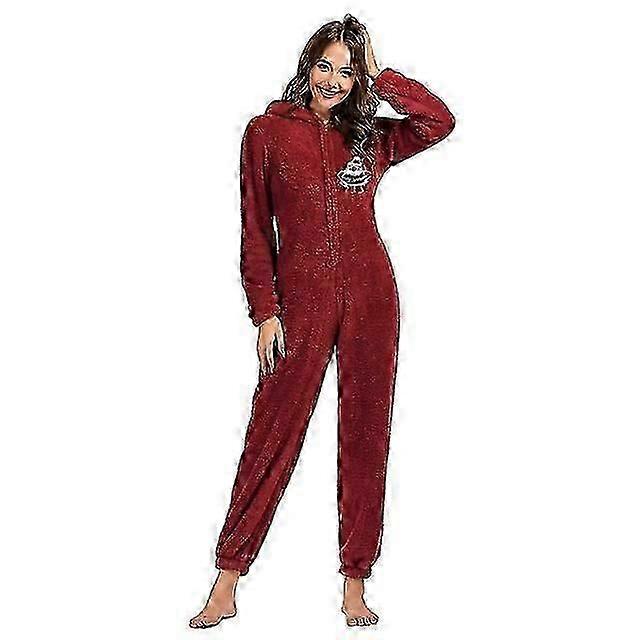 Plush Romper Autumn Winter Flannel Pajamas