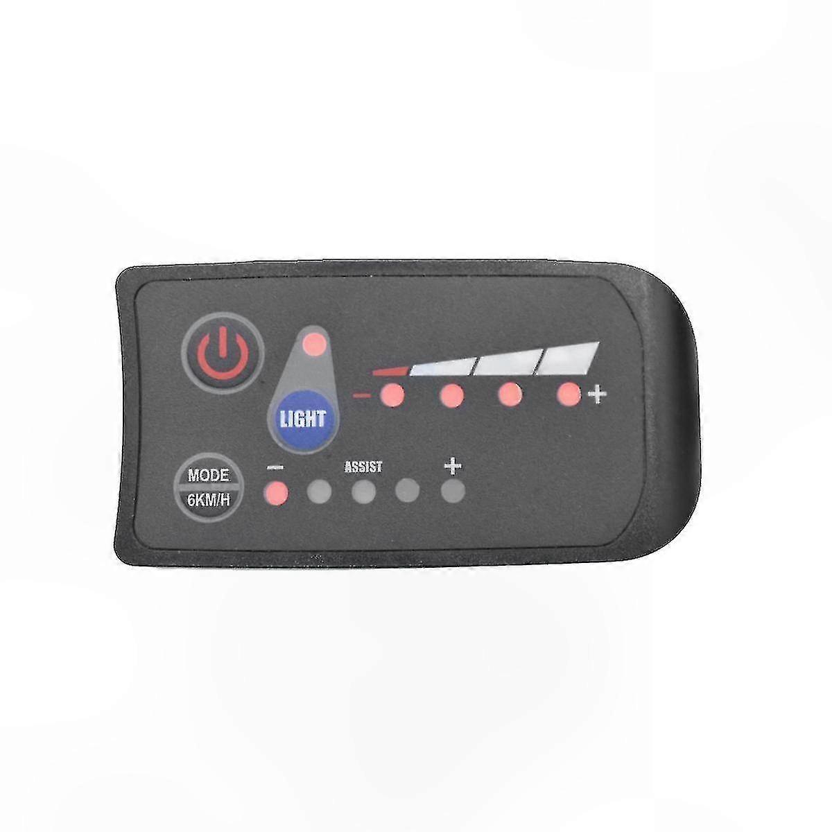 LED Display E-Bike Meter 36V IP65 Waterproof for Electric Bicycle with 5PIN Connection