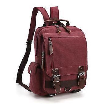 Bolsa tiracolo de lona 2025, bolsa tiracolo, mochila de viagem, ombro marrom