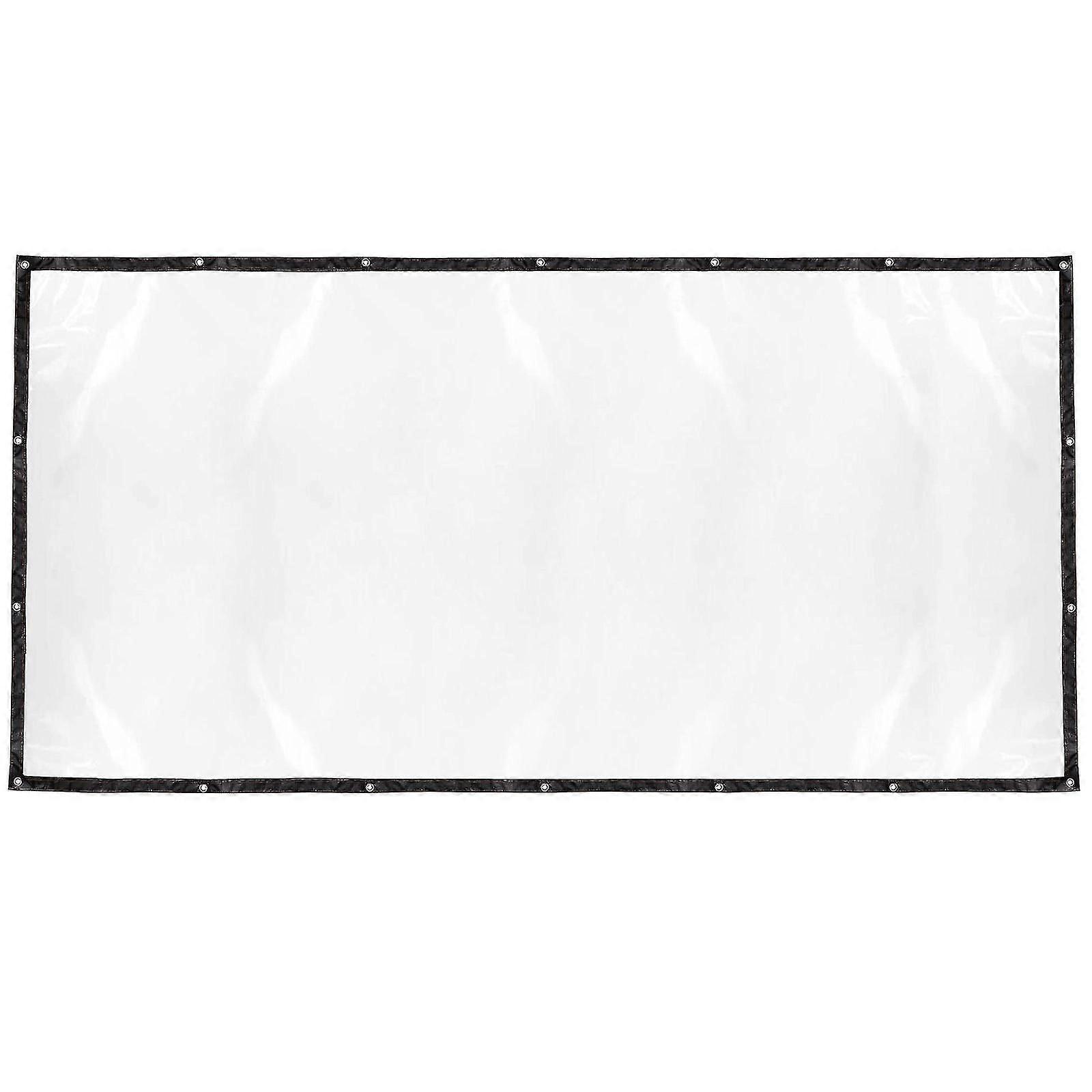 100٪ جديد ، مقاوم للماء قماش مشمع شفاف مع حلقات غطاء مصنع فناء PVC شديد التحمل