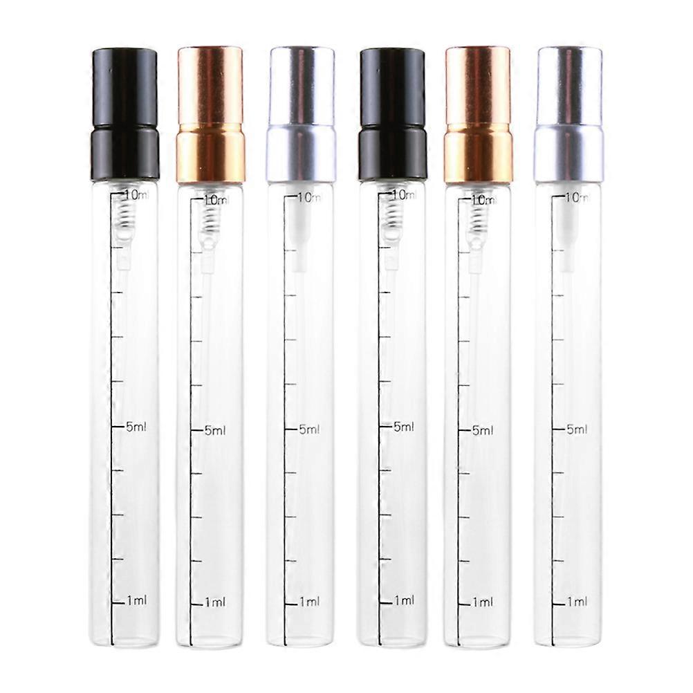 Scale Spray Bottle Glass Spray Bottle for Perfume Storage 12Pcs