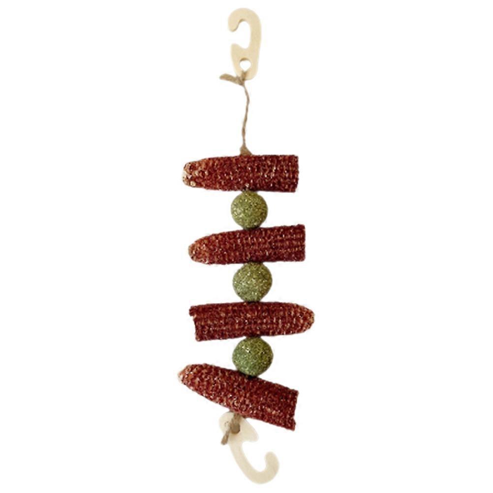 Rabbit Toys 4Pcs Chew Toy Hanging Teeth Grinding For Hamsters And Guinea Pigs