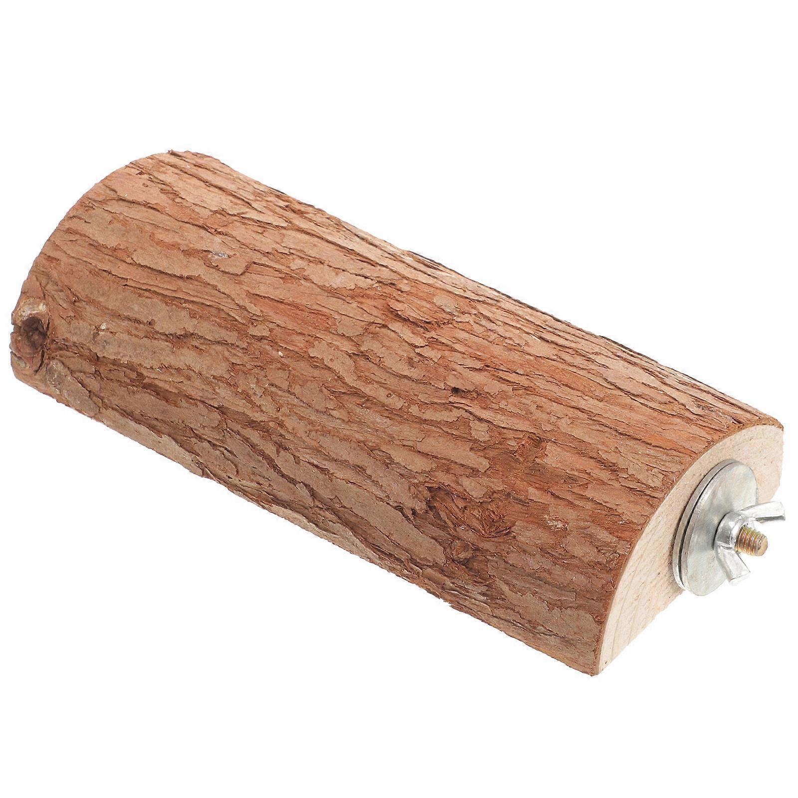 Wood Platform Hamster Toy for Jumping and Chewing 5Pcs Pack