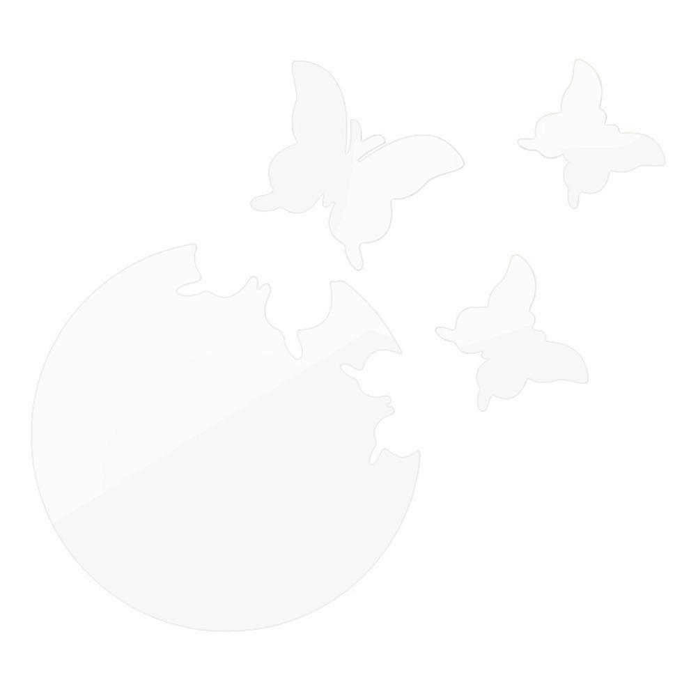 Self Adhesive Decorative Stickers With 3D Design For In Bedroom And Office 1 Set