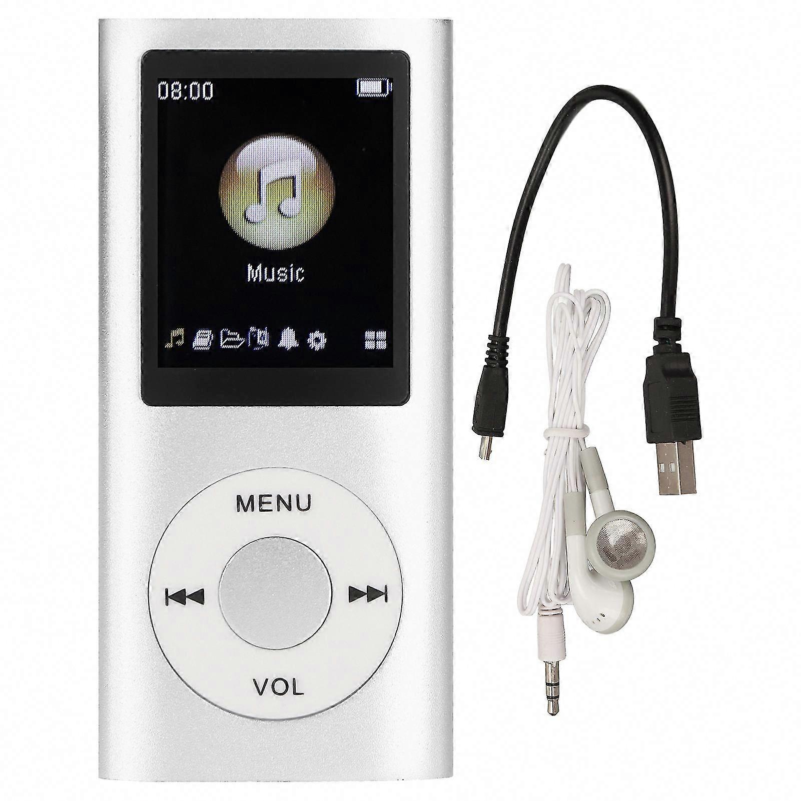 Stylish MP3 Player with 1.8 Inch LCD Screen, Portable Lossless Sound Music Player