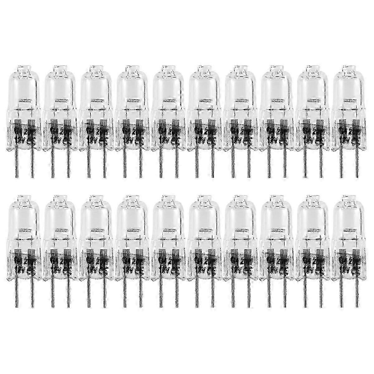20 Pcs G4 Halogen Bulbs,20W 12V Light Bulbs
