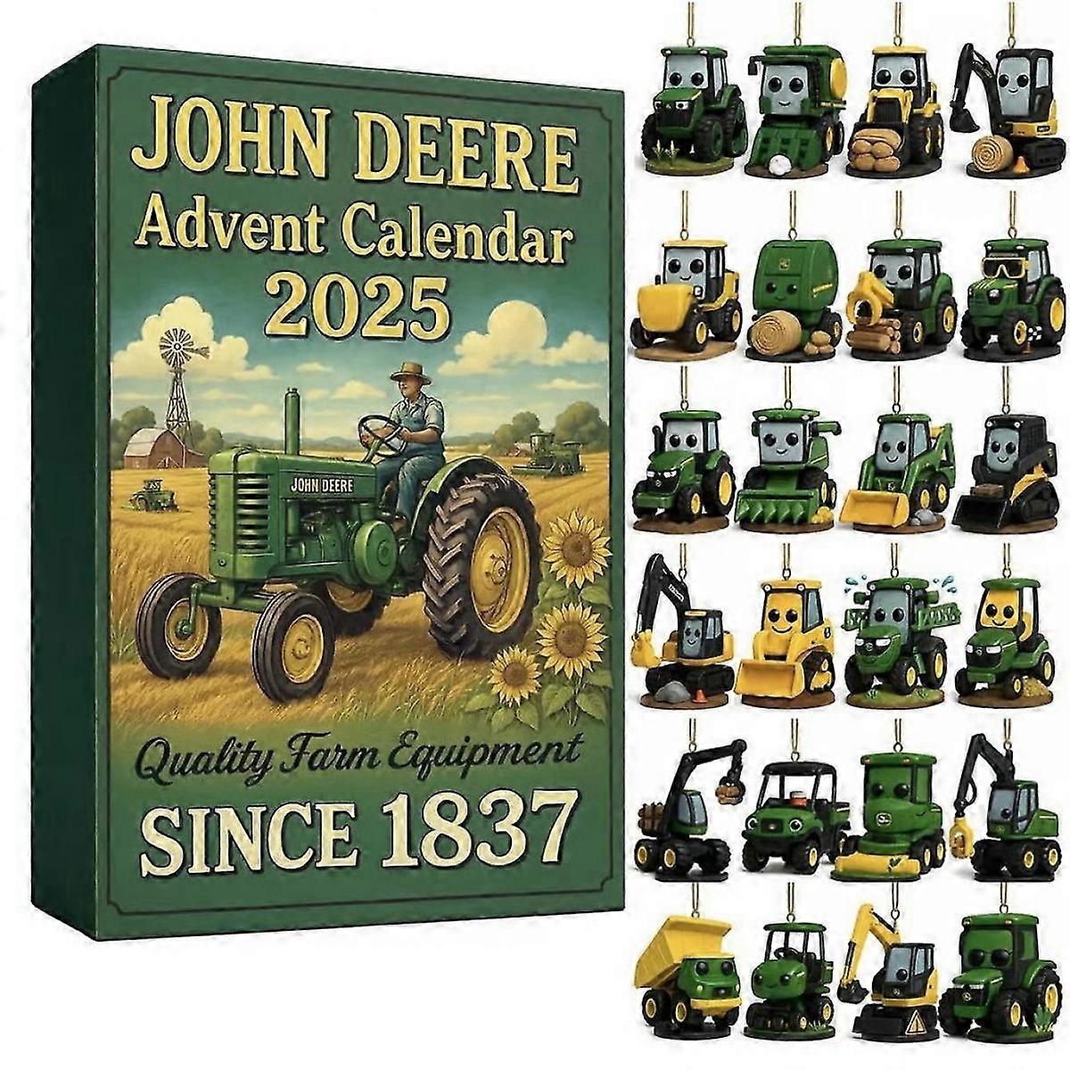 24 Days *John Deere Advent Calendar 2025 Countdown Calendar Box