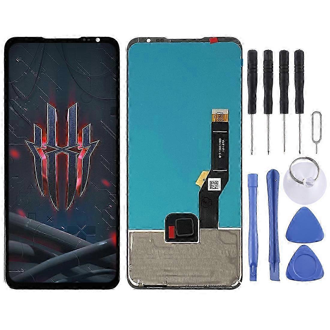AMOLED LCD Screen For ZTE Nubia Red Magic 6s Pro NX669S with Digitizer Full Assembly