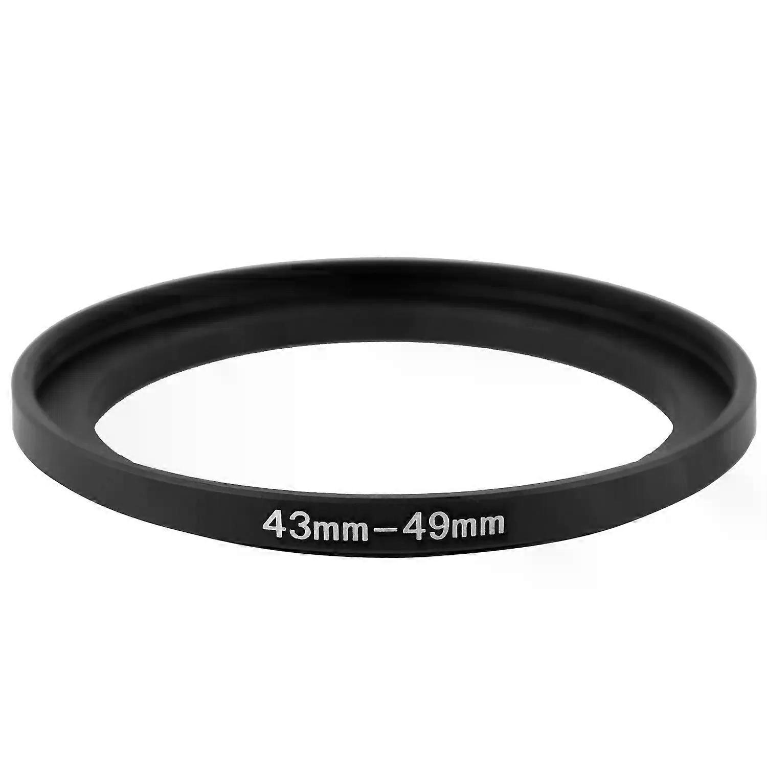 43mm to 49mm Metal Step Up Filter Ring Adapter for Camera