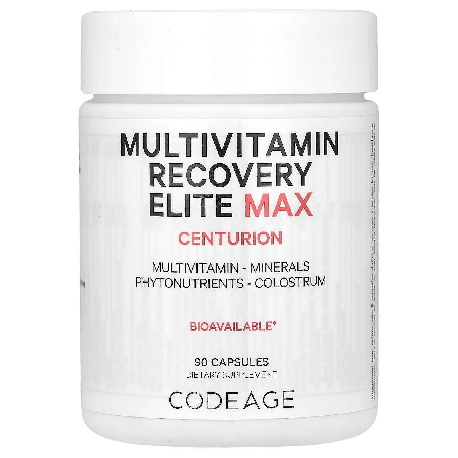Codeage, Multivitamin Recovery Elite Max, 90 Capsules