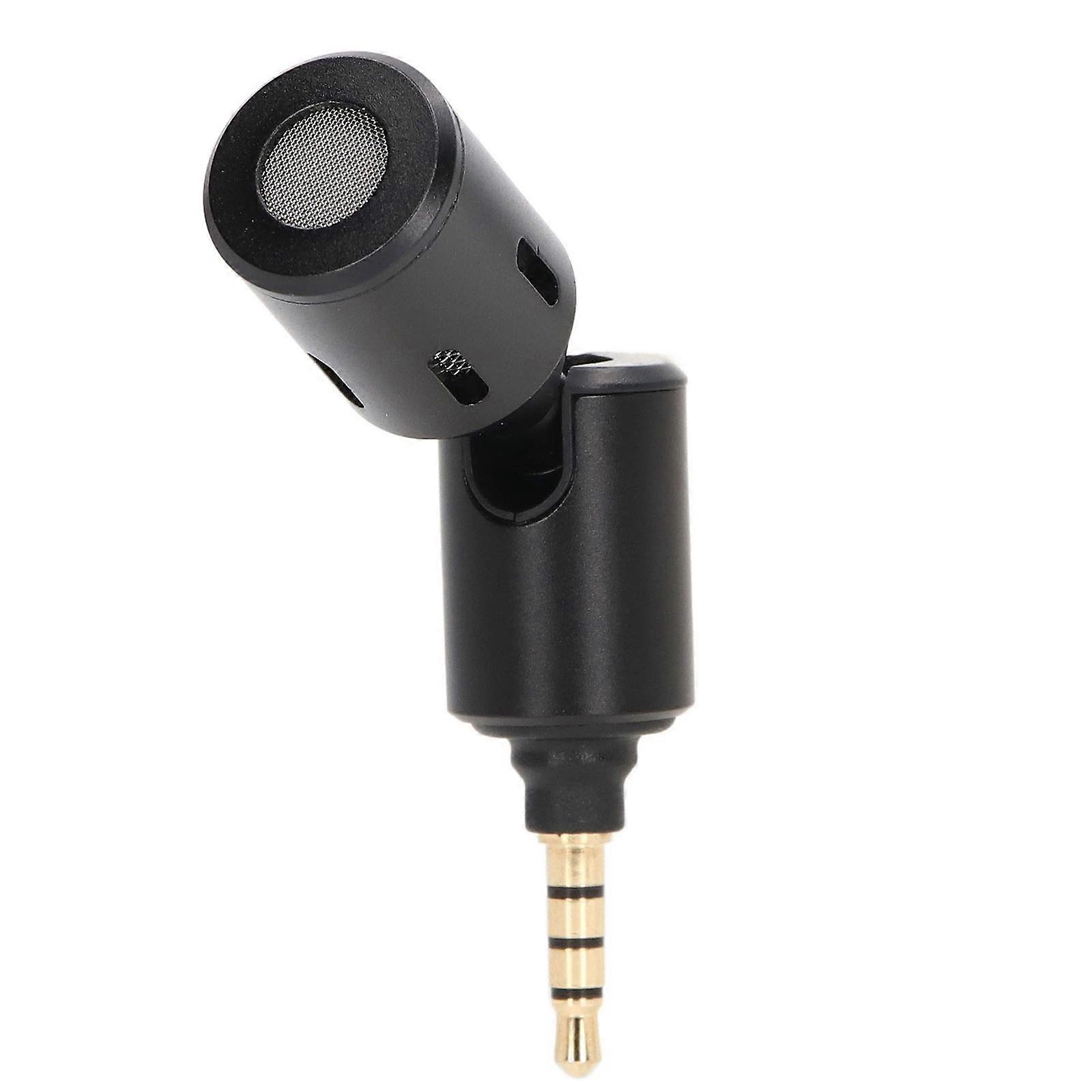 Smartphone Microphone Plastic Metal 90 Degree Adjustable Noise Reduction