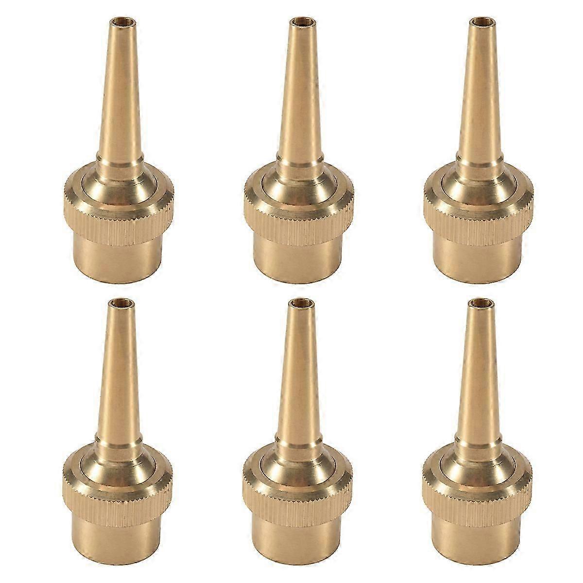 6 PCS Fontaine Tête De Buse G1/2 DN15 Direction Réglable Jet D’eau Pulvérisation Tête D’arrosage pour Jardin