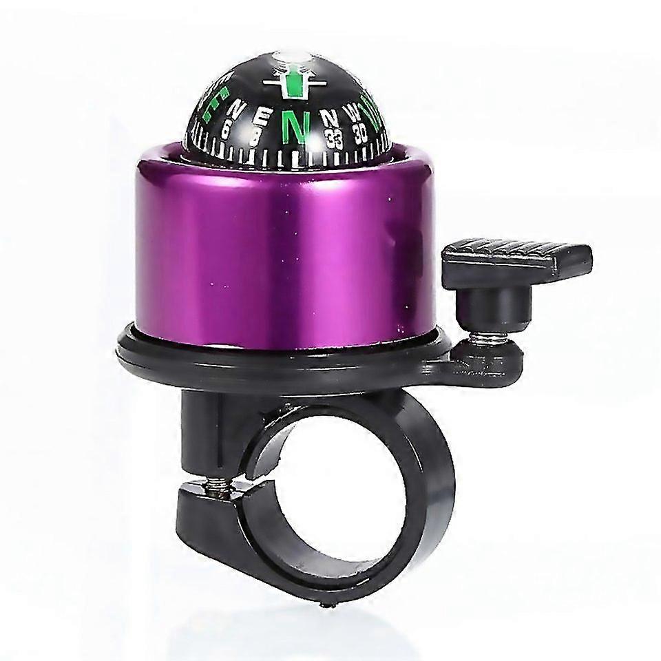 For Universal Compass Aluminum Alloy Ring Handlebar Bell Sound Multifunction For