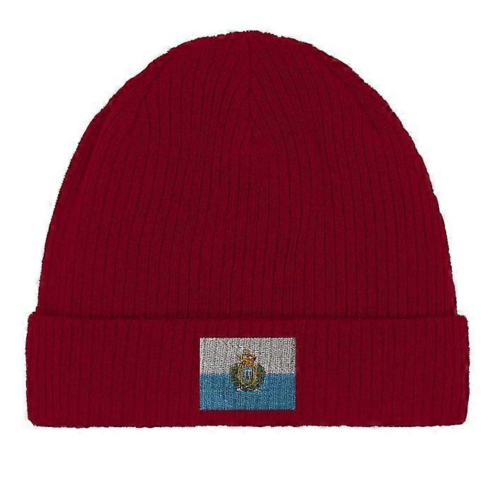 San Marino Flag Cap in Red