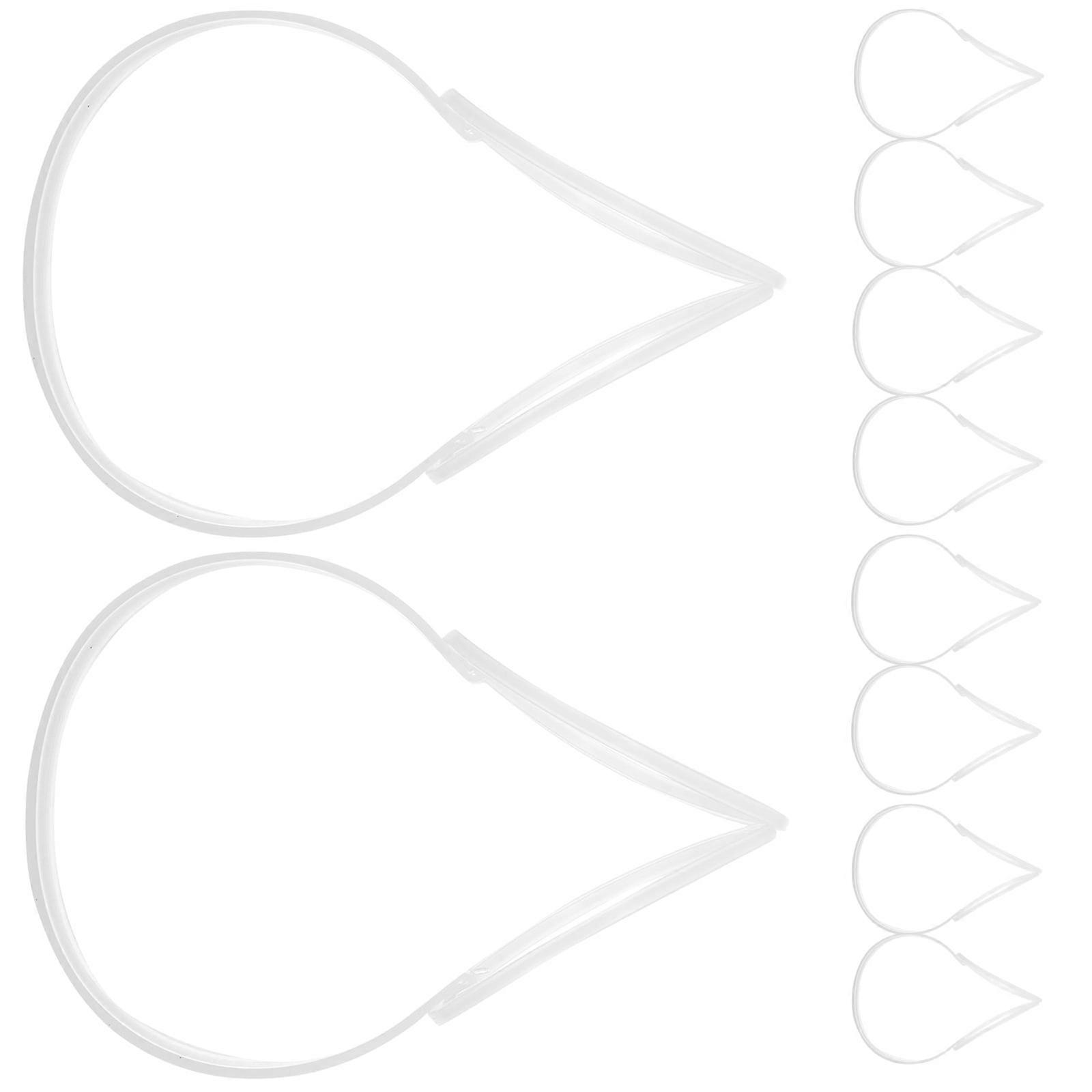 10pcs Earmuff Frame Holder DIY Earmuff Frame Rack Warm Earmuff Frame Holder Supply