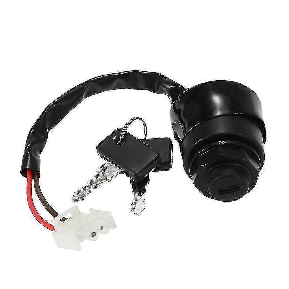 Replacement for Yamaha Golf Cart Ignition Key Switch & Keys Gas Or Electric G11 G16 G21 96-04 JN8-82510-09