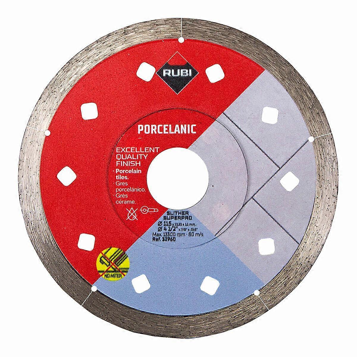 Diamond cutting disc Rubi slither superpro Ø 115 mm