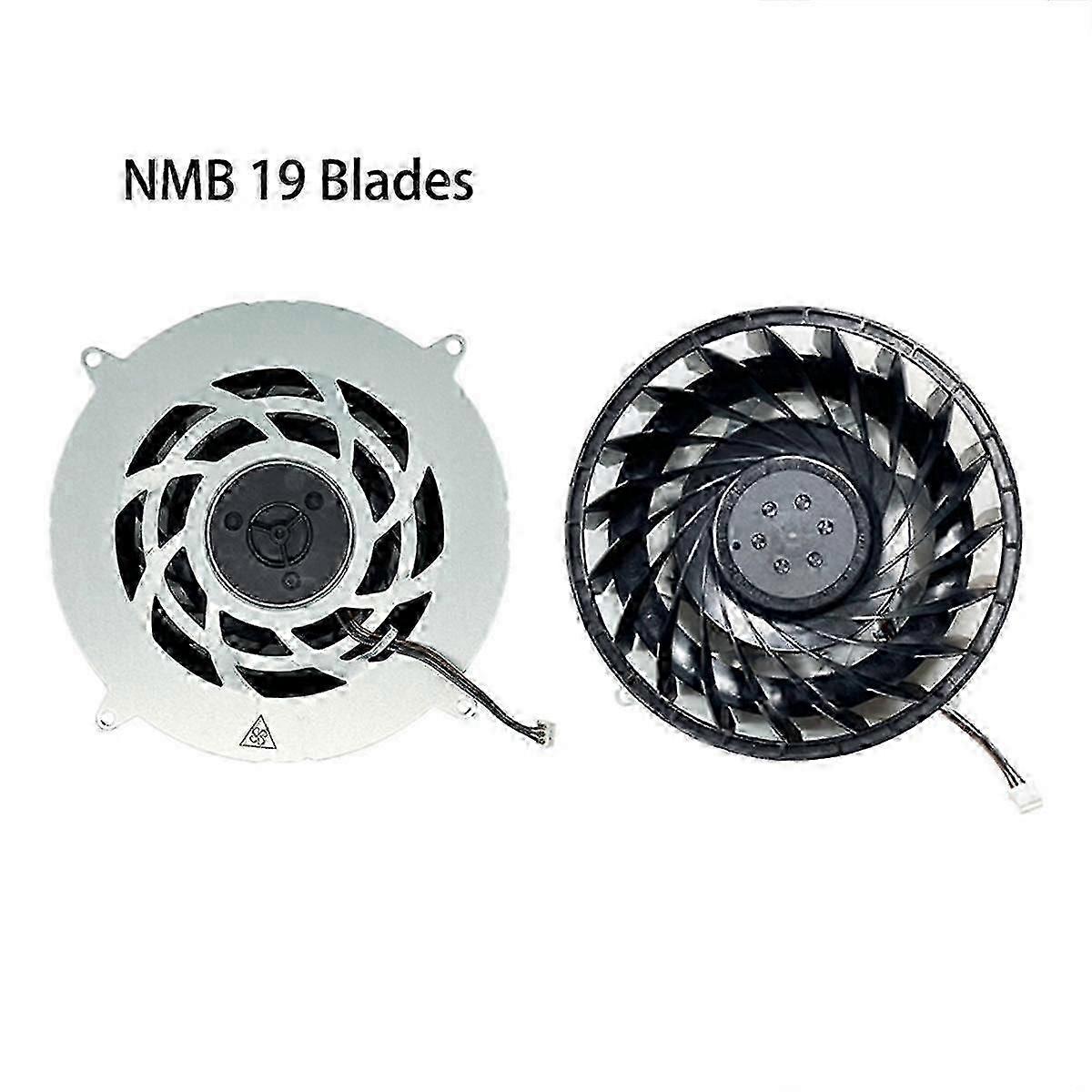 Cooling Fan for Slim Game Console 19 Blades Inner Cooler Fan Replacement Internal Cooling Fan for P5 Slim Host NMB