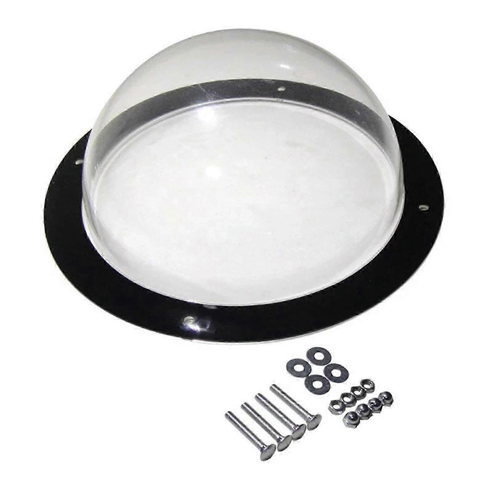 Pet Window Viewer with Transparent Bubble for Dog Fence and Garden