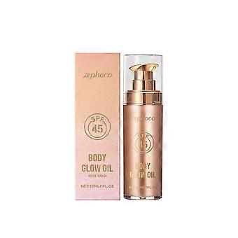 Rose Gold - 30ML Coconut Protective Body Oil Series Summer UV Protection Oil, Refreshing and Non-Greedy