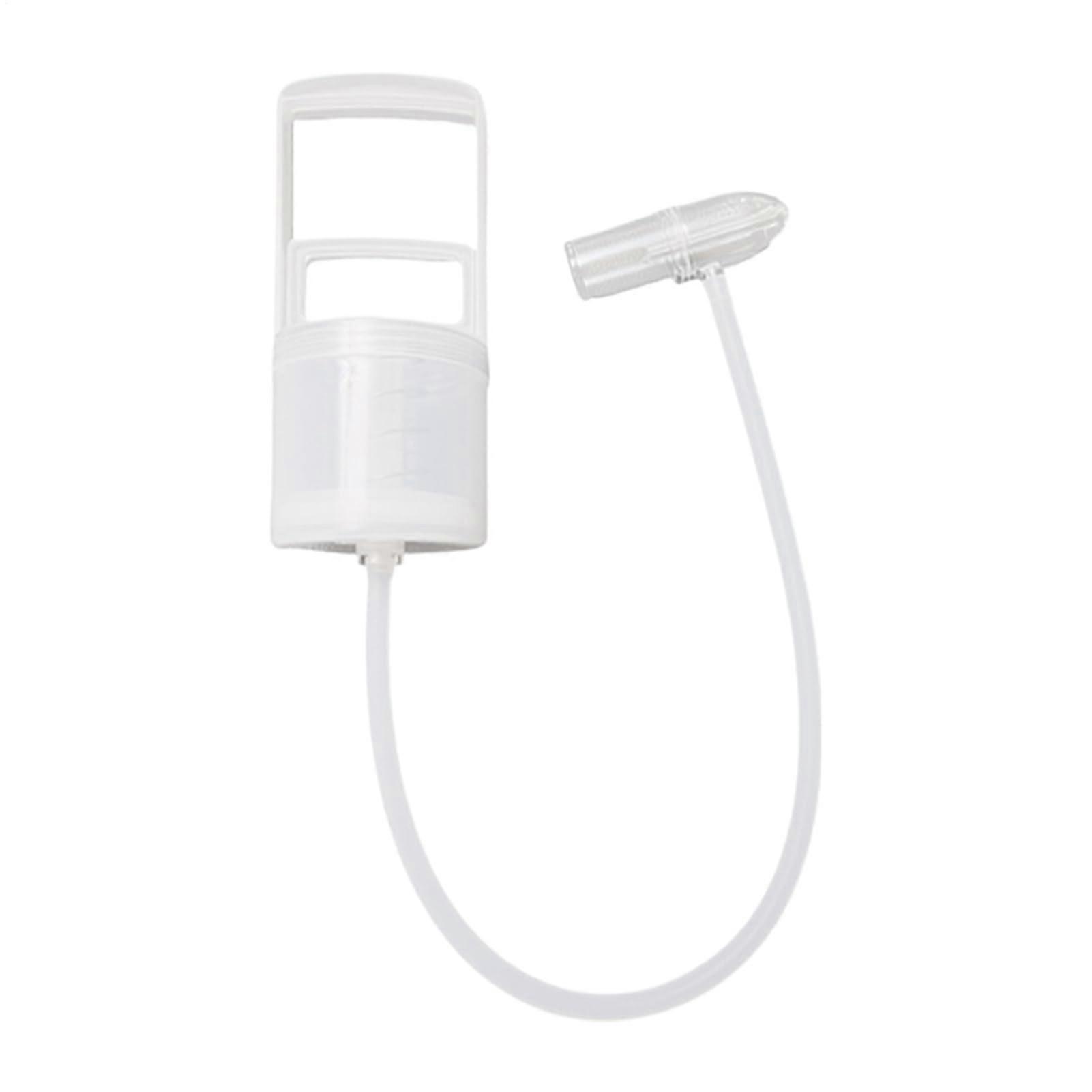 Nasal Aspirator For Baby Manual HandPull Vacuum AntiBackflow Design Gentle Suction Reusable Handheld Nasal Aspirator