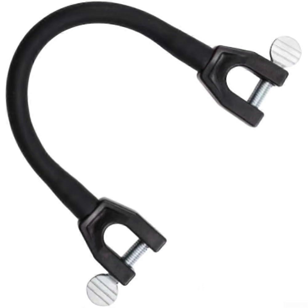 Snowboard Clip Connector With Bungee Cord Support For Ski Training Black Stability And Control