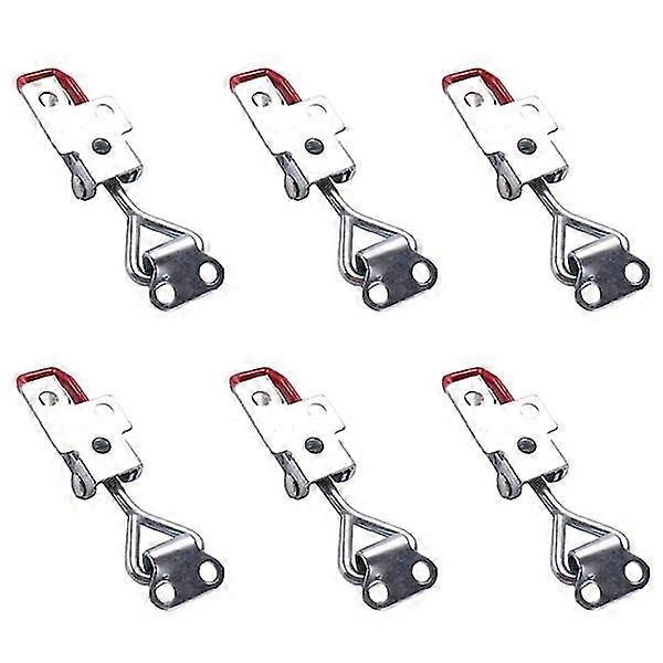 Pull Latch Clamp 6pcs Pull Action Latch Adjustable Toggle Clamp 150kg 330lbs Holding Capacity