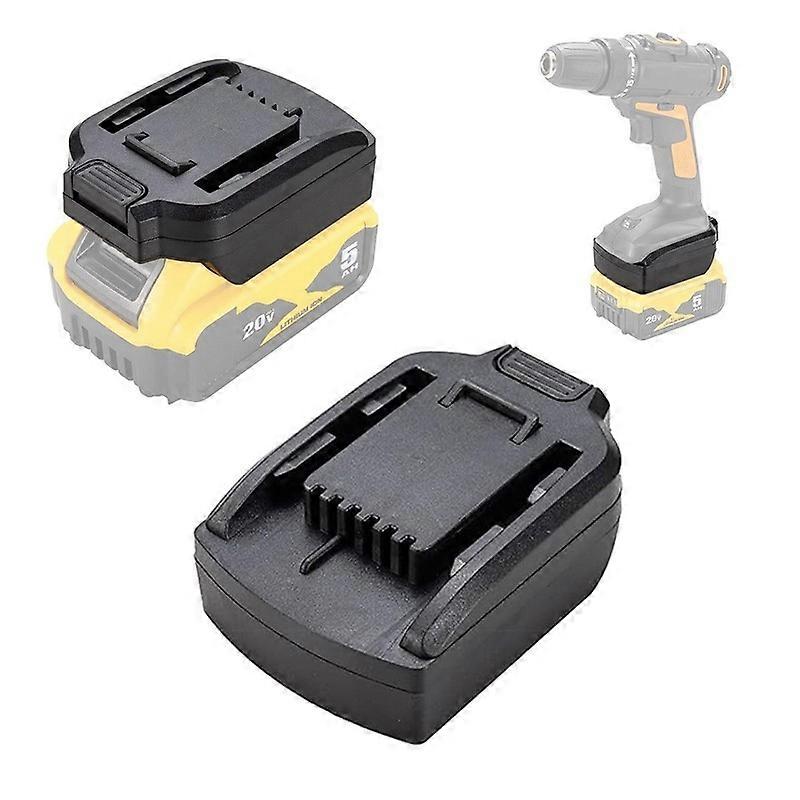 Adapter for Dewalt 18V 20V Li-ion Battery Convert to for Worx 20V 6PIN Tools