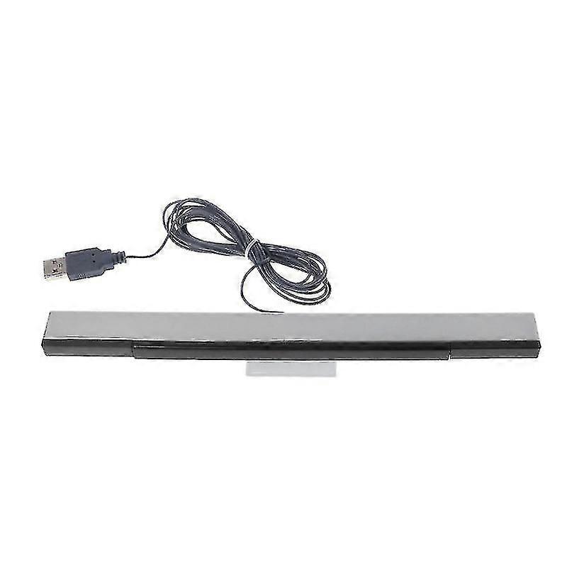 Sensor Bar Wired Receivers Ir Signal Ray Usb Plug Replacement Compatible With Wii Remote