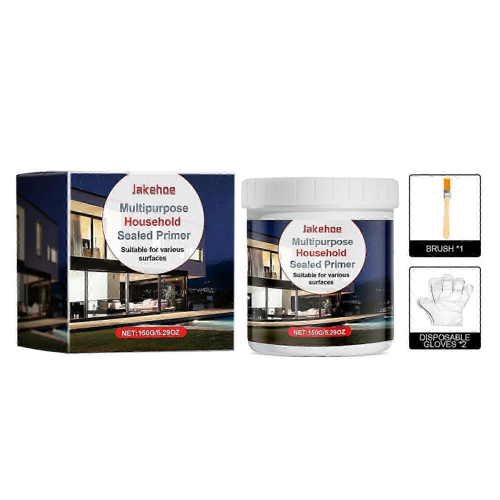 Jakehoe Multi-Purpose Household Sealing Primer, Wall And Floor Primer, Dust-Proof Floor, Indoor And Outdoor Paint