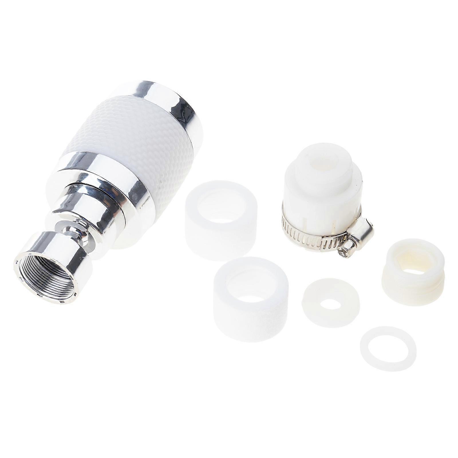 360 Degree Rotating Kitchen Faucet Extender Extension Nozzles Universals Faucet Aerator Splashes Filter Water Saving  White