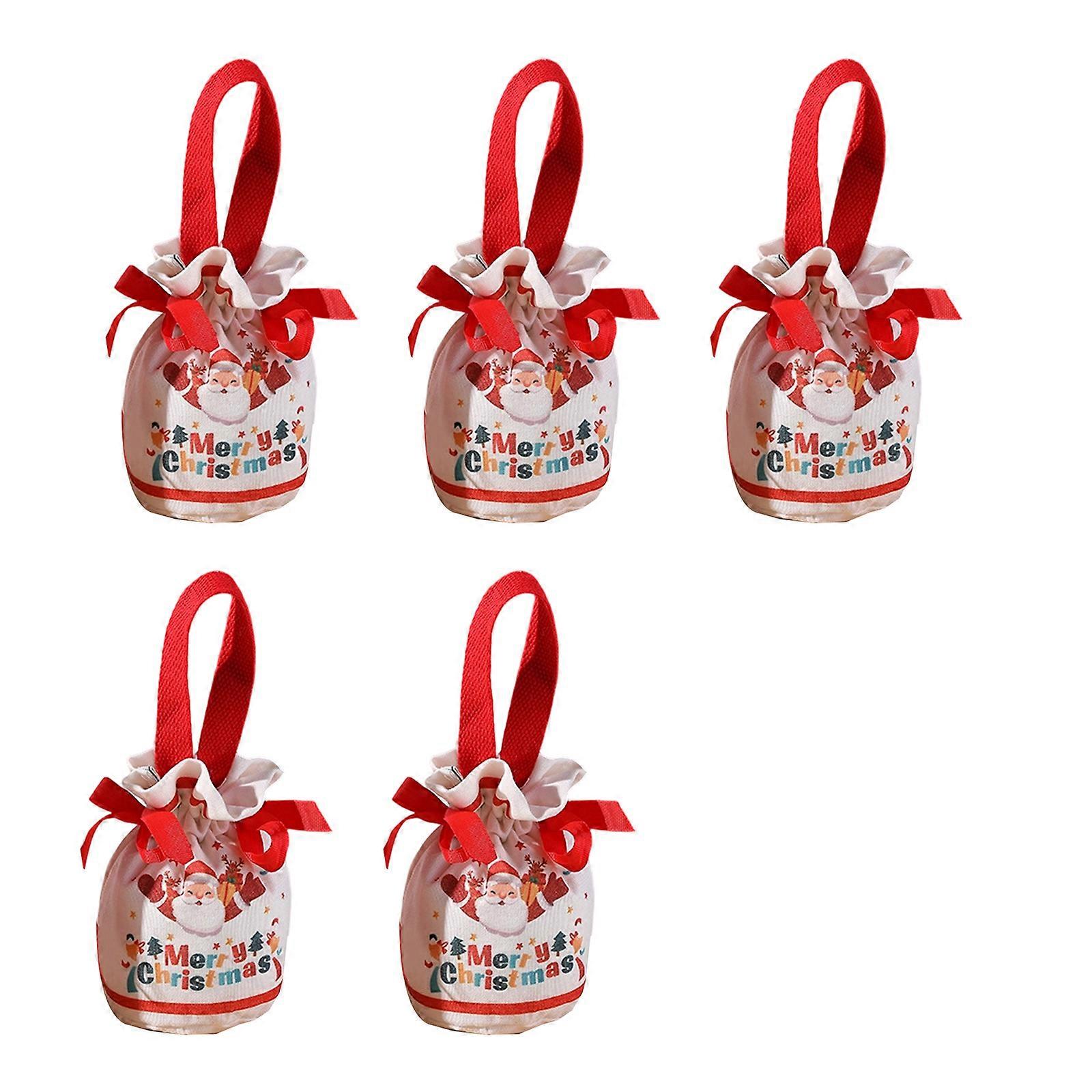 Holiday Decorative Pouch With Multiple Designs For Fruit Presentation And Festival Displays Small Items Organization Bag Multicolor